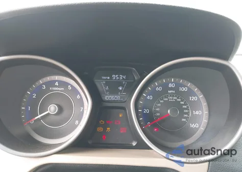 2016 Hyundai Elantra Se from USA, damaged, VIN KMHDH4AE0GU489431